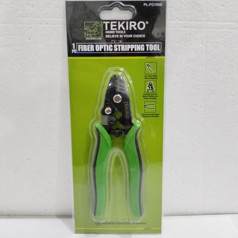 COD TANG KUPAS KABEL "TEKIRO" FO1696 ||TANG PENGUPAS KABEL/FIBER OPTIC STRIPPING TOOL