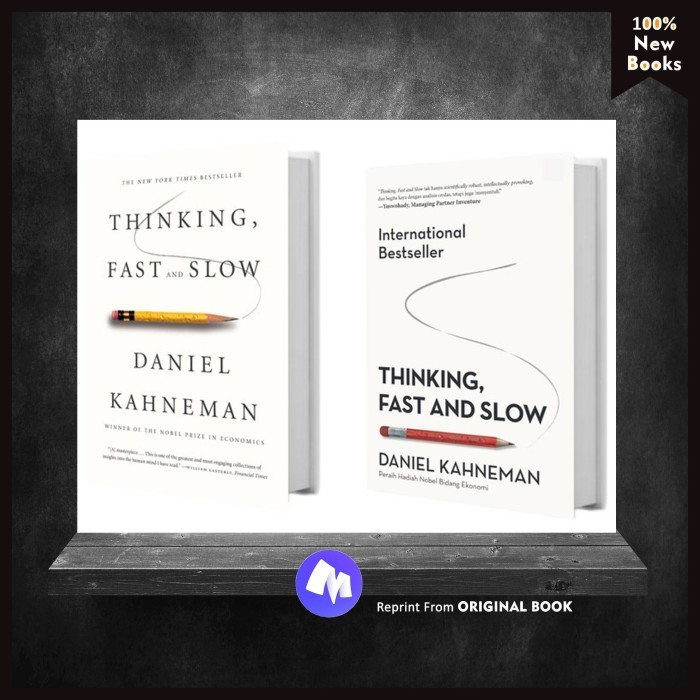 Thinking, Fast and Slow: Daniel Kahneman ( inggris & indonesia ) - inggris - inggris