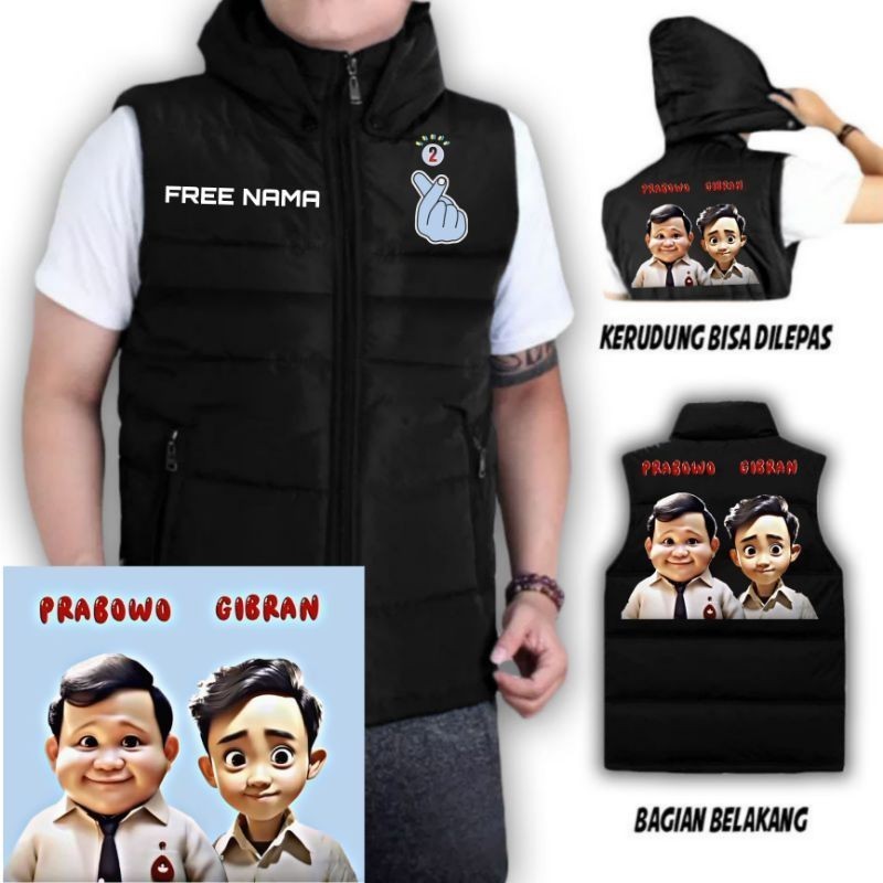 JAKET PRABOWO GIBRAN GEMOY