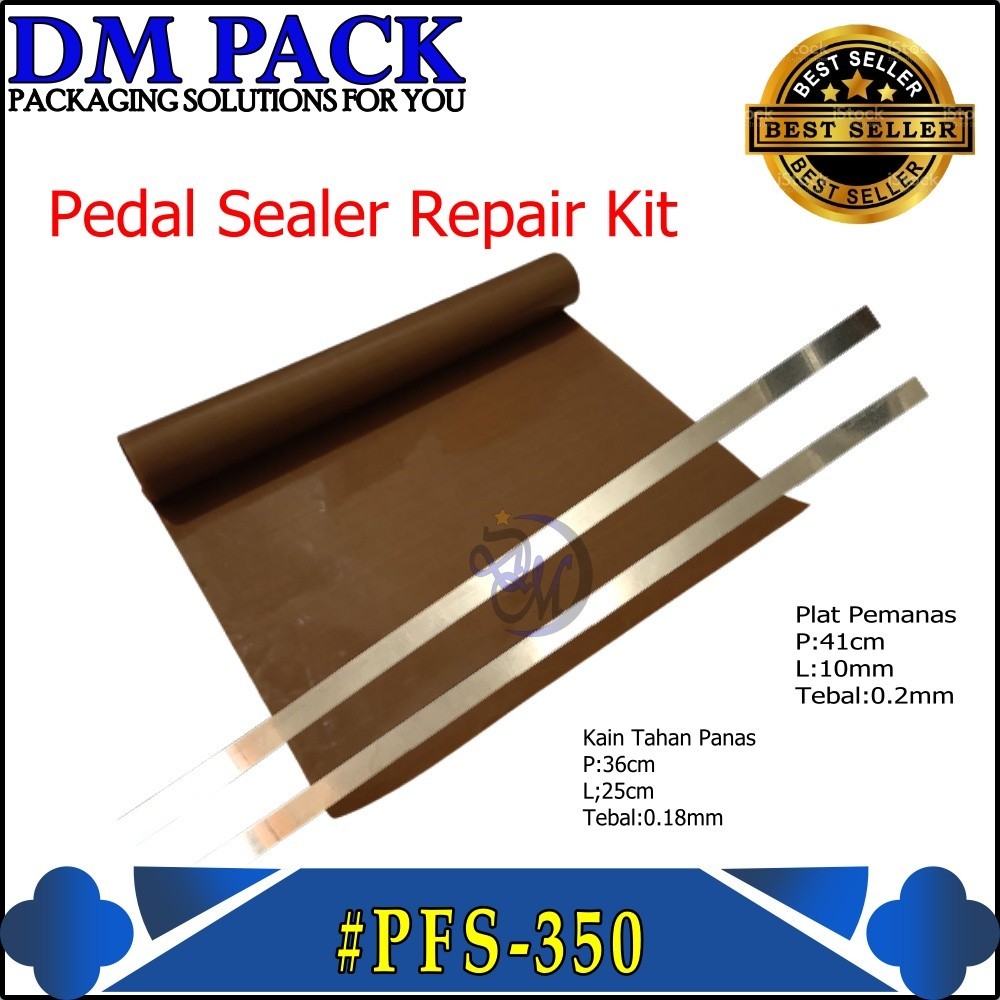 PFS-350 Repair Kit Kain teflon tahan panas dan element sealer PFS350