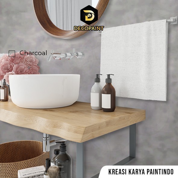 

Deco Color Pewarna Cat Dekoratif - Charcoal - Kemasan 350 Ml