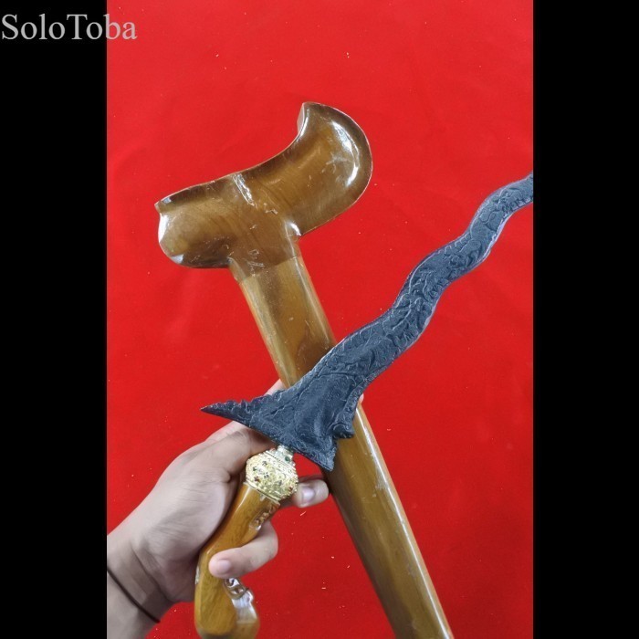 

keris LANGITAN KI NAGA GUMELAR keleng gayaman - bilah saja WKP murah