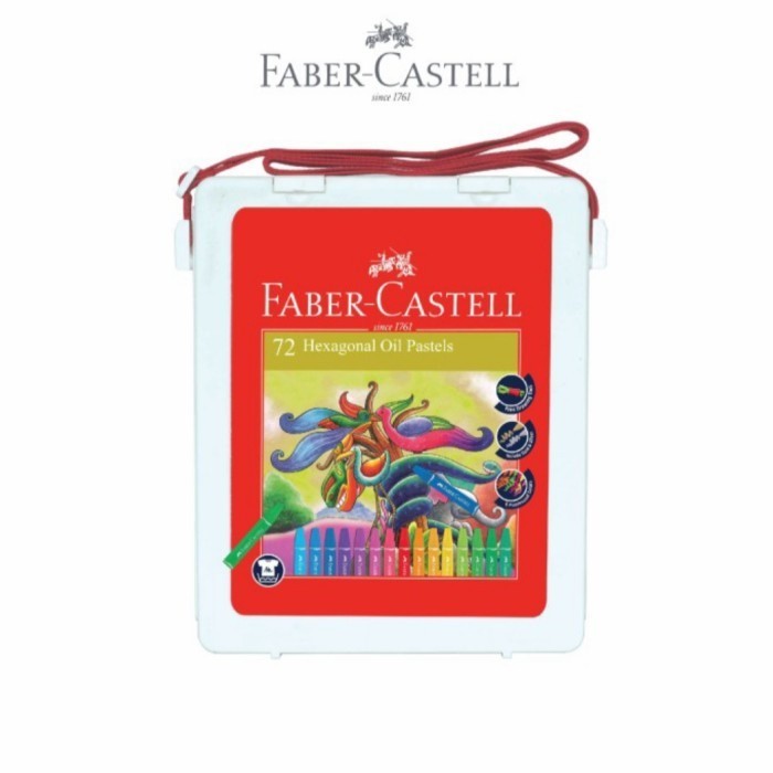 

Oil Pastel FABER CASTELL Hexagonal 72 Colour