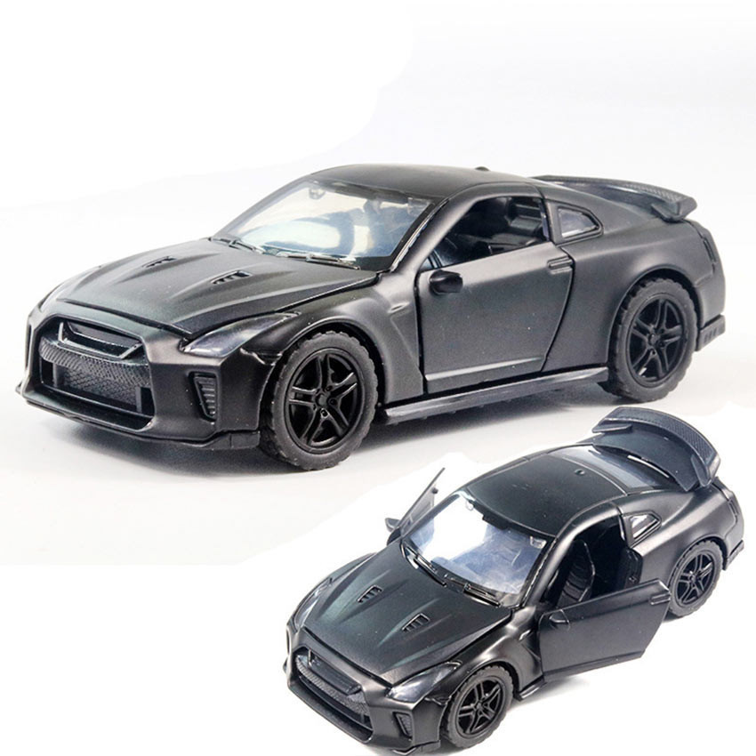 Miniatur Diecast Mobil Nissan GTR Diecast 1:36 - Miniatur Mobil Pajangan Nissan GTR R35 Merah Hijau
