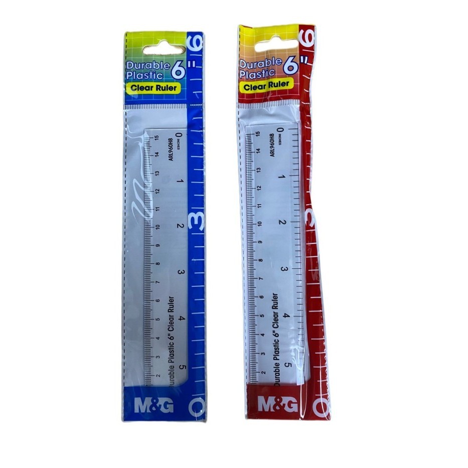 

M&G Ruller Plastic 15cm / M&G Penggaris Plastik 15cm ARL960H8
