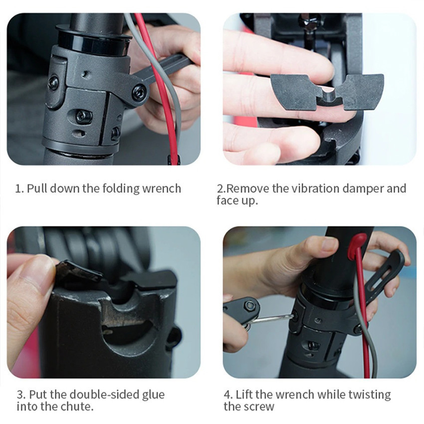 Peredam Getaran Karet Scooter Xiaomi Mijia m365 / Pro Skuter Elektrik Scooter Listrik Accessories