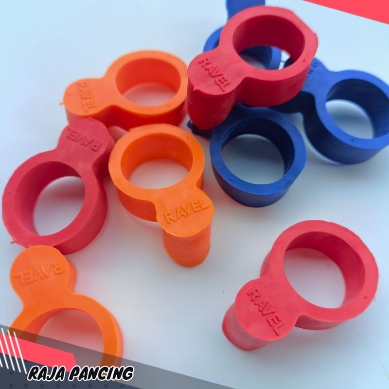 Stoper joran - bahan karet elastis - aman buat gagang joran - WARNA RANDOM YANG TERSEDIA