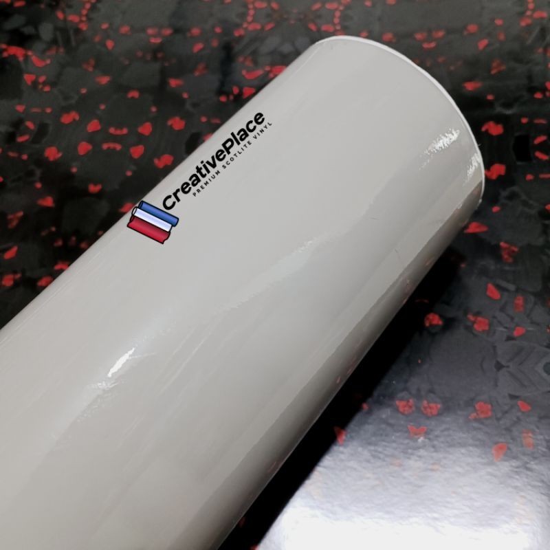 sticker skotlet warna nardo grey glossy premium / scotlite nardo grey / skotlet abu abu nardo mengki