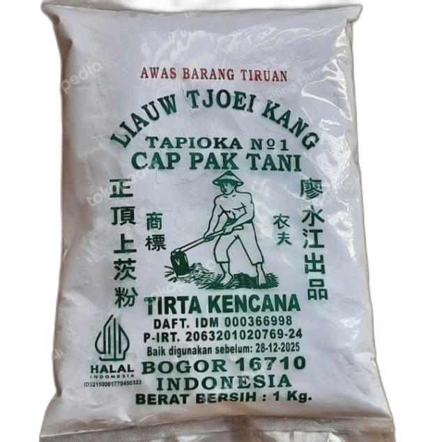 

SAGU CAP PAK TANI LIAUW TJOEI KANG 1KG
