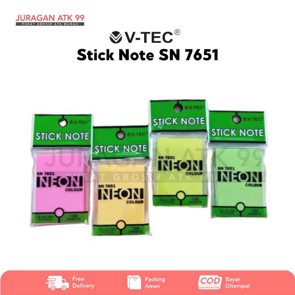 

Stick Note V-Tec SN 7651