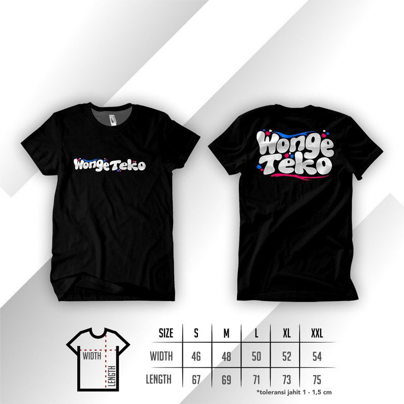 Buy 1 Get 1, Beli kaos gratis stiker melimpah Kaos Wonge teko
