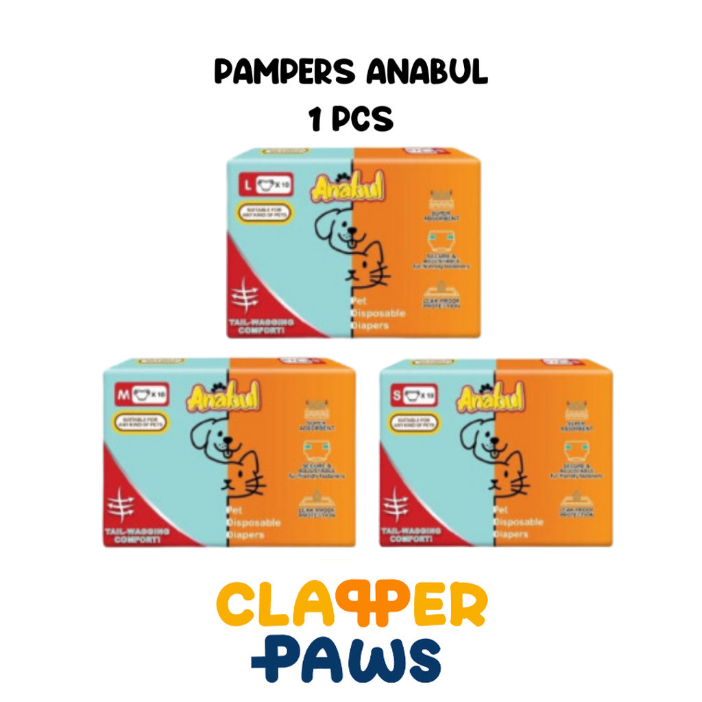 PAMPERS ANABUL @ 1 Pcs/ Popok Hewan PAMPERS KUCING