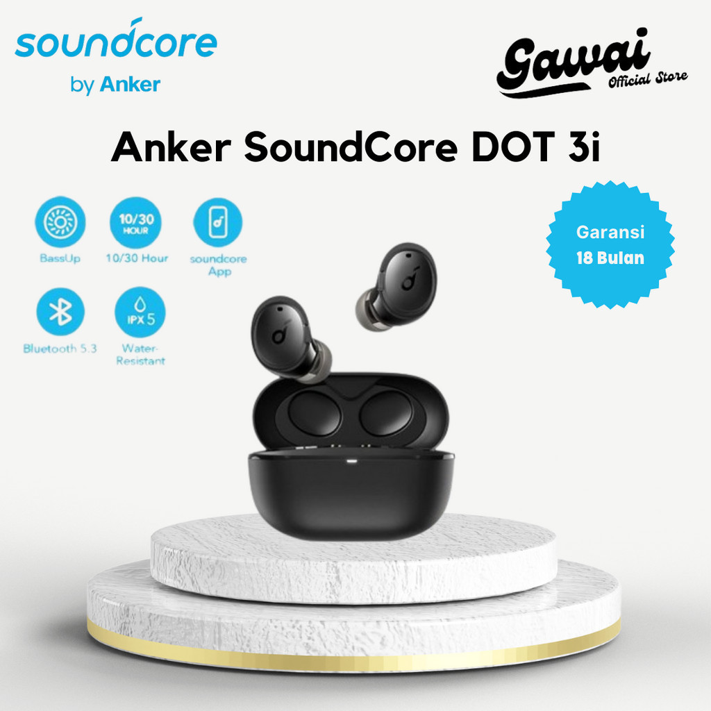 ANKER Soundcore Life Dot 3i TWS Earphone Bluetooth Hybrid ANC A3982