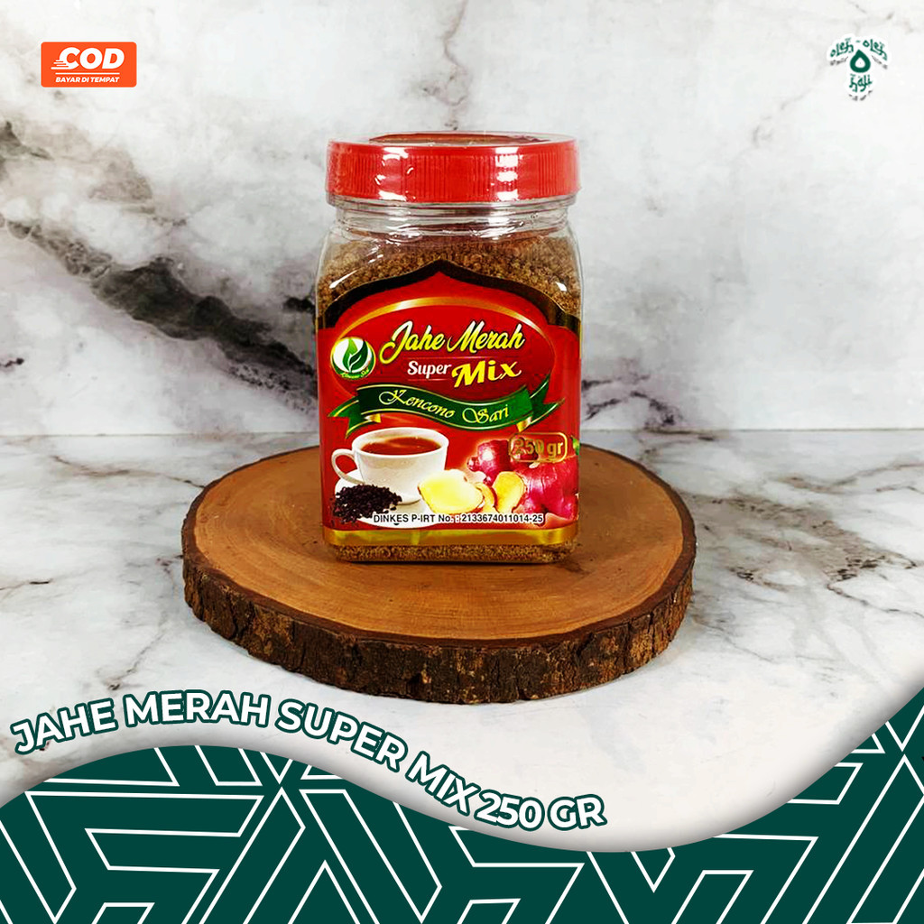 

JAHE MERAH SUPER MIX KENCONO SARI ORIGINAL 250gr