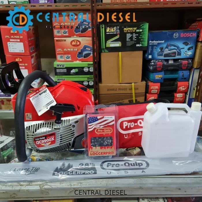 Gergaji kayu/ Chainsaw/ Sinso Proquip QC9900X 26 inch bar baja