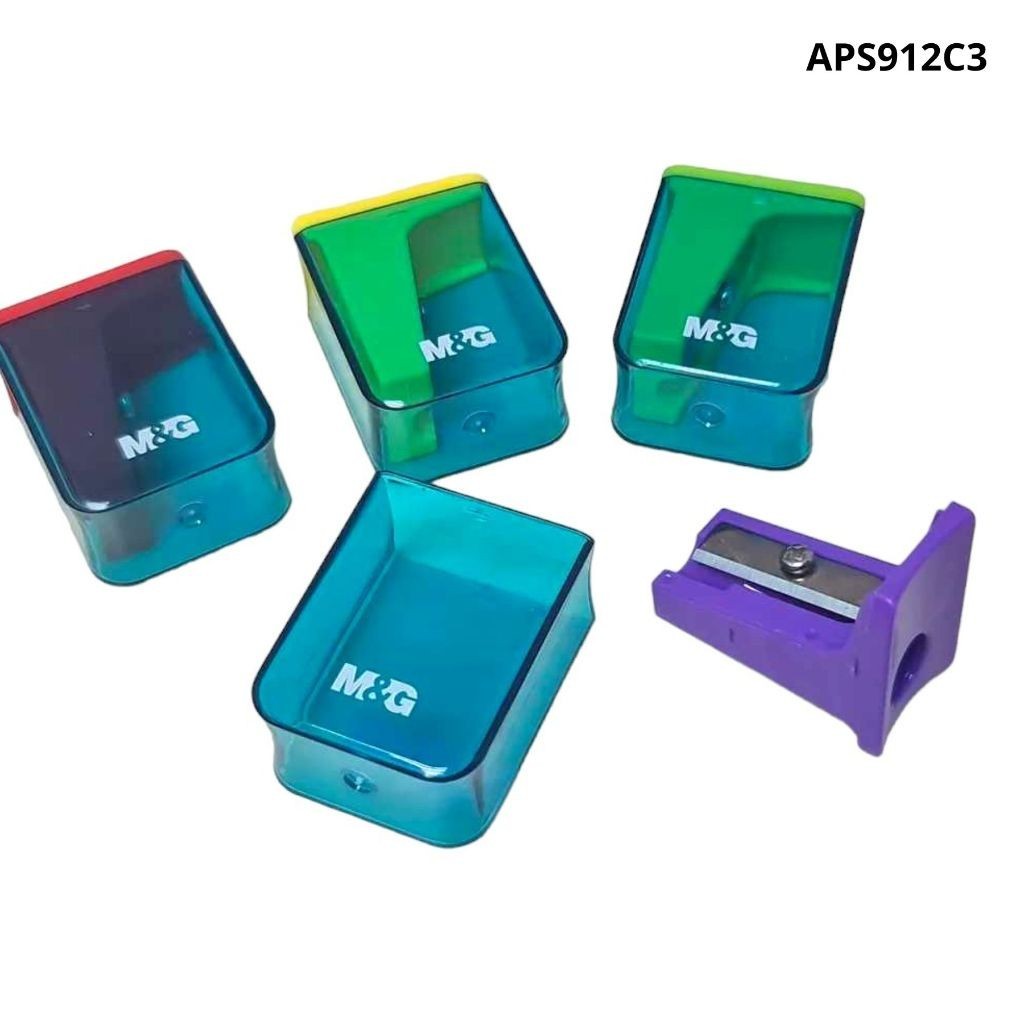 

Rautan Pensil M&G APS912C3 Single Hole Pencil Sharpener Peruncing - SATUAN
