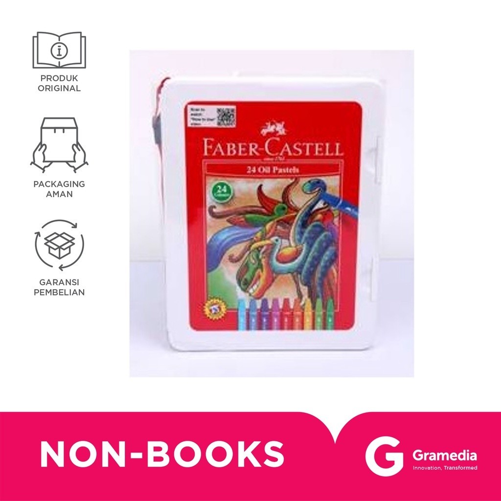 

Gramedia Jambi - FABER HEXAGONAL OIL PASTEL 24 120089A