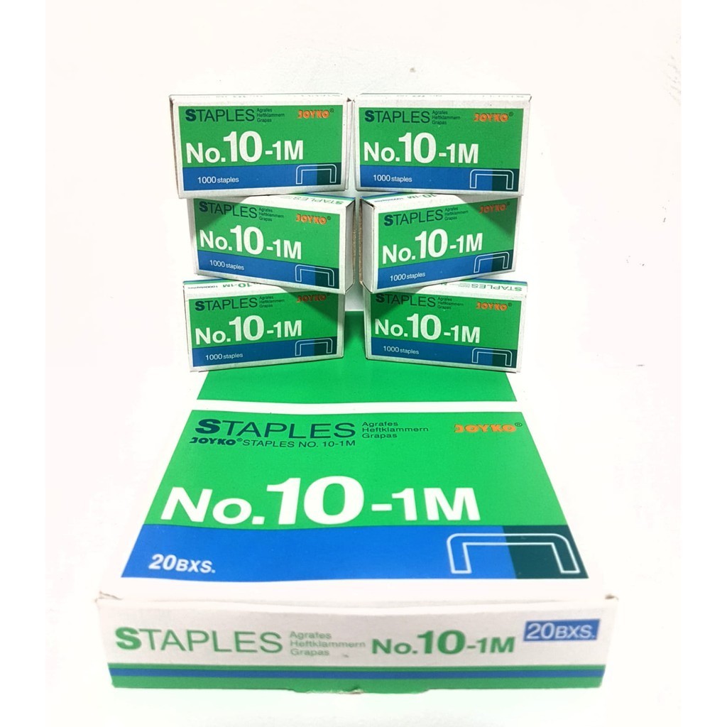 

Harga Grosir ( 10 Boxes ) ISI/Refill Staples JOYKO No.10-1M