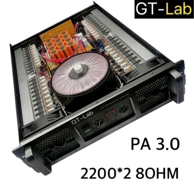 Power Amplifier GT Lab RDW PA 3.0 / PA3.0 - 2 channel