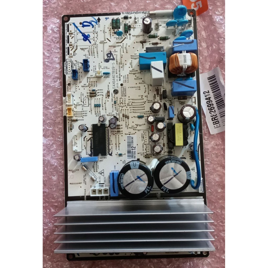 MAIN PCB EBR82699412 OUTDOOR AC LG DUAL INVERTER 2 PK T19EV4