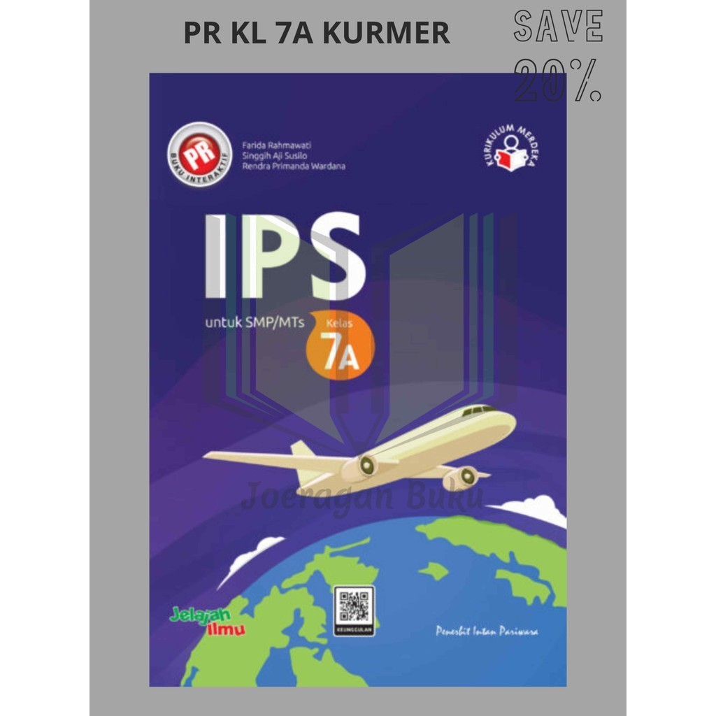 Buku Pr/Lks IPS Kelas 7 SMP/MTS Semester 1 Kurikulum Merdeka Intan pariwara TERBARU