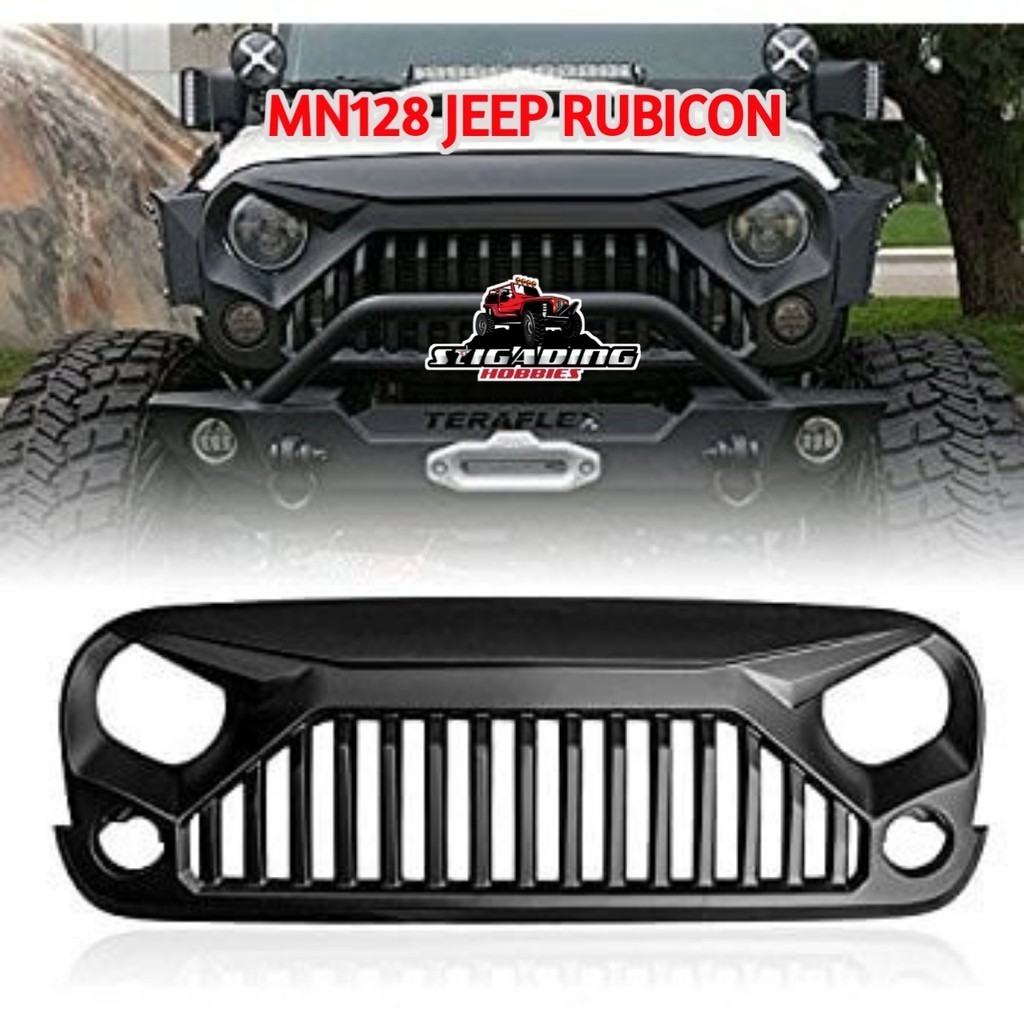 Grill Angry Headlamp MN128 Jeep Rubicon