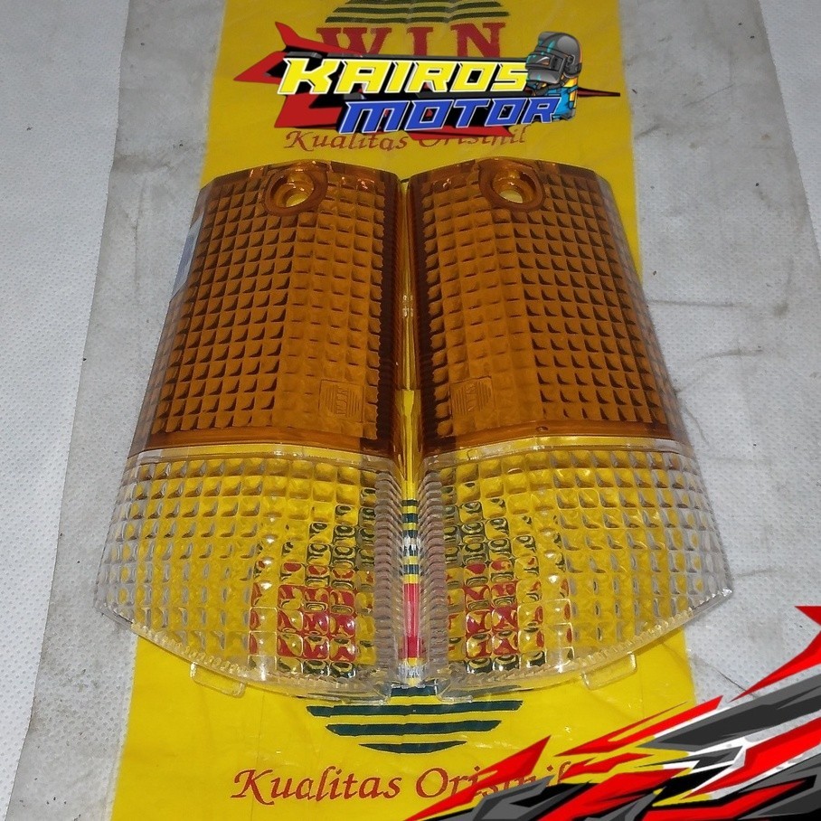 Mika Lampu Sen Depan Astrea Prima 1989 1990 1991 WIN | kaca riting sein depan kanan kiri motor honda
