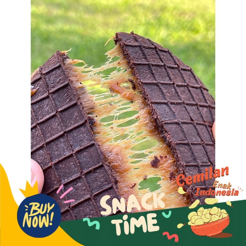 

Special Diskon 1 Box 10pcs Chocolate Caramel Stroopwafel by Kin's Stroopwafel