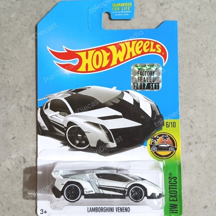 HOT WHEELS HOTWHEELS LAMBORGHINI VENENO EXOTICS KROGER KMART WHITE