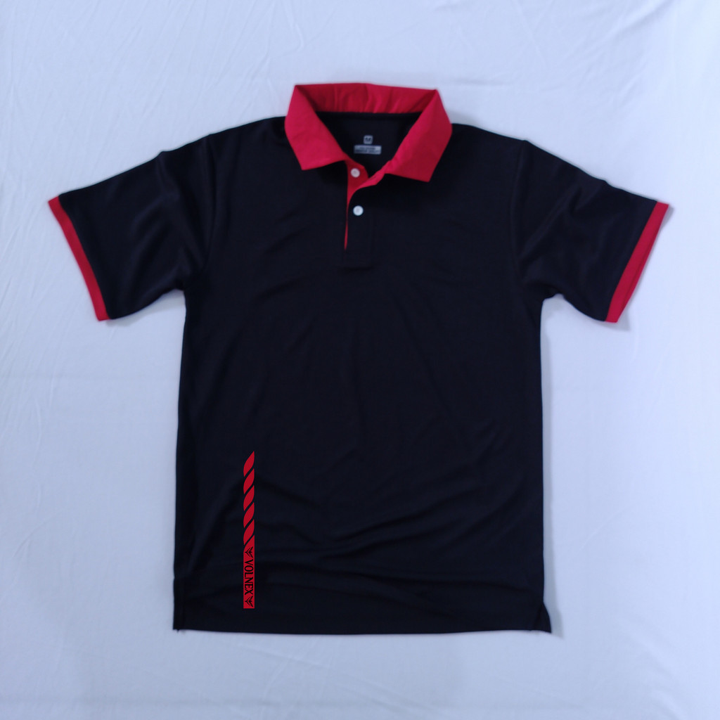 ENX SPORT Baju Olahraga Golf Pria Kaos Polo Shirt Dry Fit Men Badminton Sport Atasan BerKerah PL008