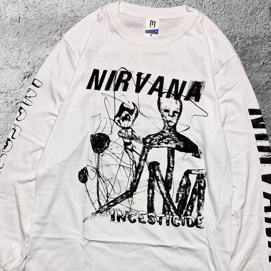 LONGSLEEVE NIRVANA - INCESTICIDE | KAOS LENGAN PANJANG