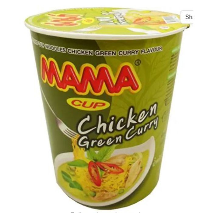 

MAMA Cup Green Curry Flavour 60 gr