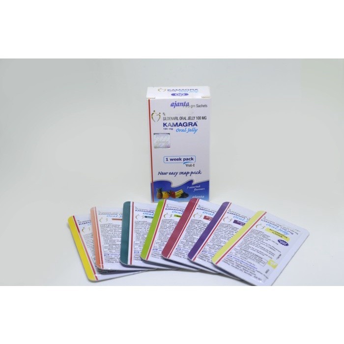 NEW ASLI 100% ORIGINAL  Kamagra Oral Jelly 100 per pak isi 7 Kamara