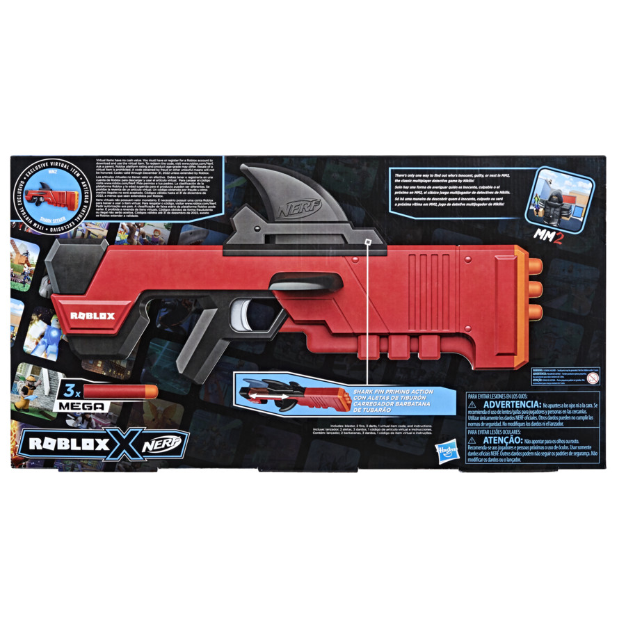 Nerf Roblox Mm2 Shark Seeker F2489