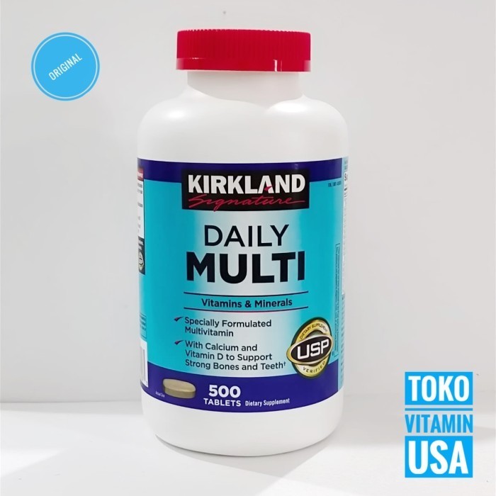 Kirkland Signature Daily Multi 500 Tablets