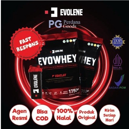 Evowhey Protein 50 Sachet - Evolene - Program Cutting dan Menjaga Berat Badan