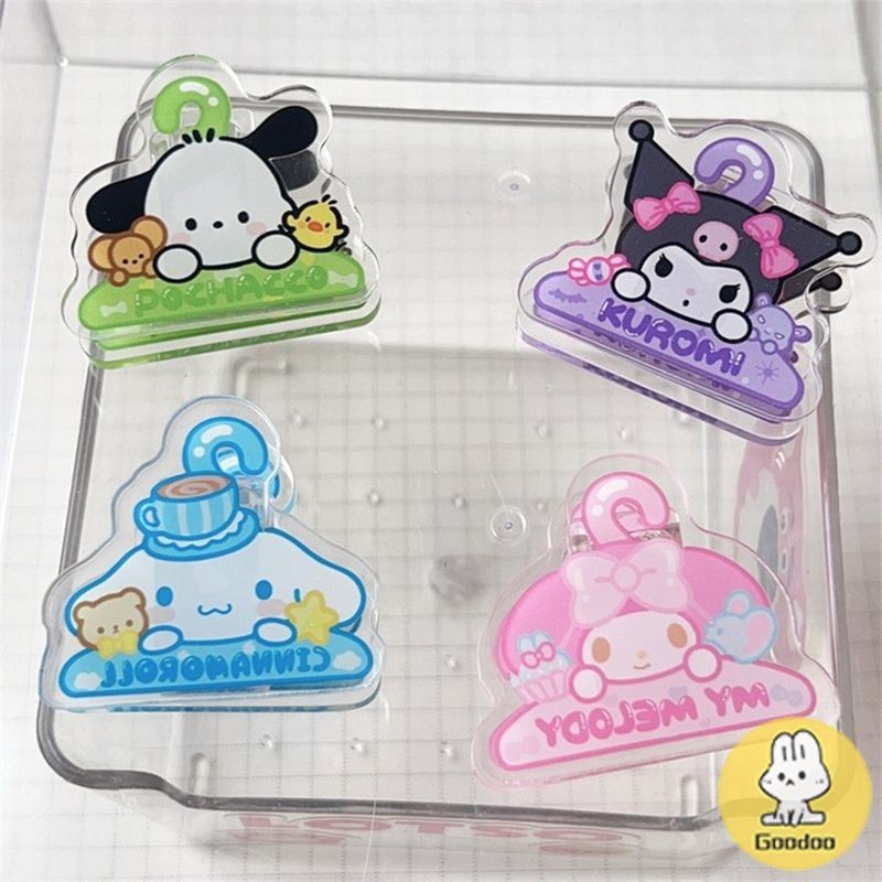 

Cute Sanrio PP Clip Girlish Heart Cartoon Sealing Clip Klip Multifungsi - GOOD