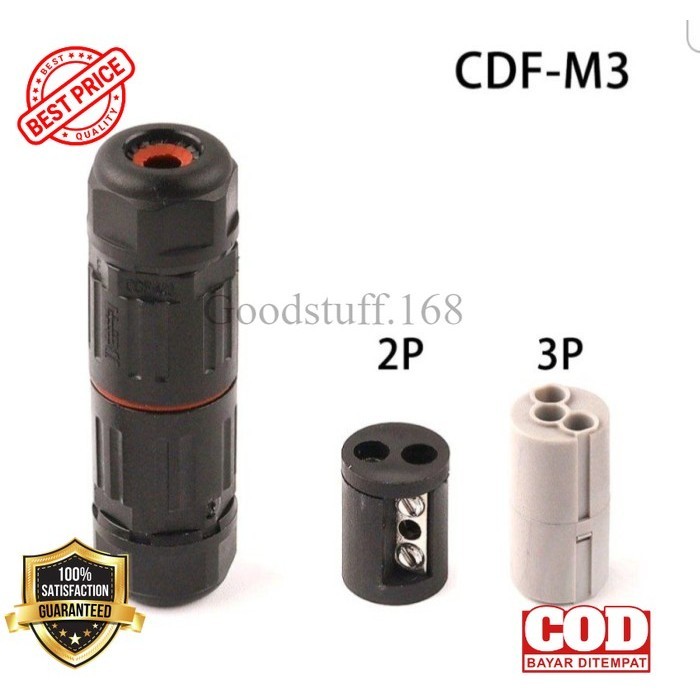 

BESTEND / SOCKET WIRE CONNECTOR / SAMBUNGAN KABEL LISTRIK WATERPROOF G168