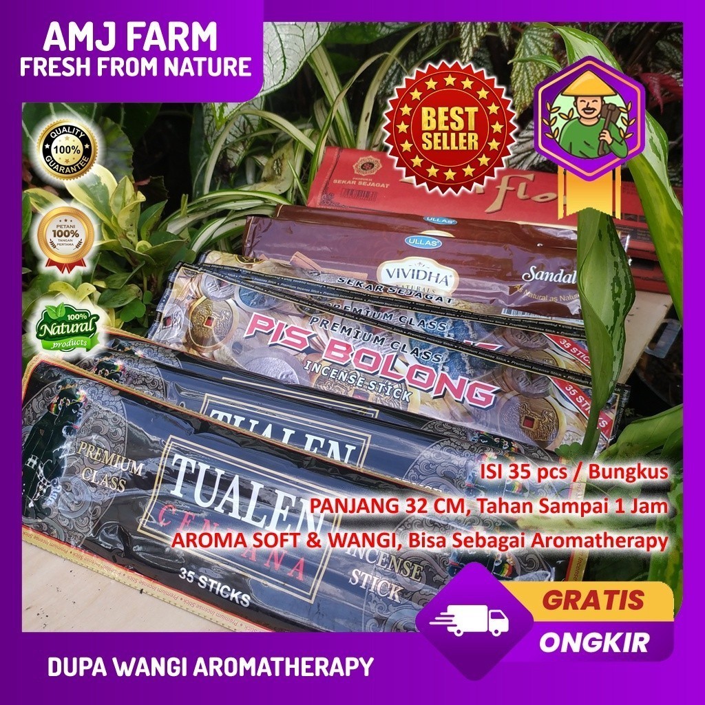 ISI 35 PCS  DUPA HIO Wangi Aromatherapy Tualen Pis Bolong Sekar Sejagat Life Vivida Cendana Gold  Pr
