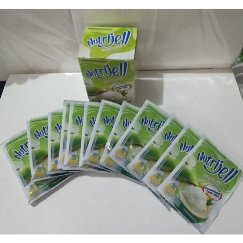 

NUTRIJELL JELLY POWDER RASA KELAPA MUDA 10 gram