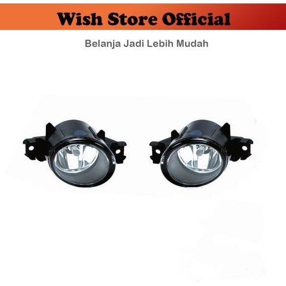 Lampu Kabut Foglamp Fog Lamp Bumper Nissan March Juke Latio Livina