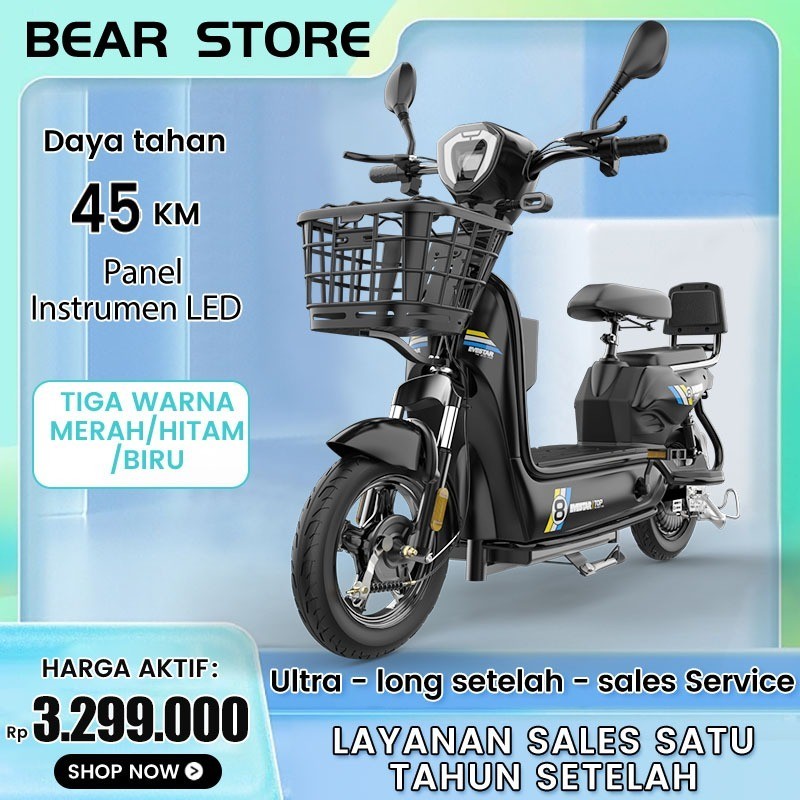 RAMADHAN SALE Geekman Sepeda Motor Listrik Dewasa Sepeda Motor Listrik Dewasa Sepeda listrik dewasa 