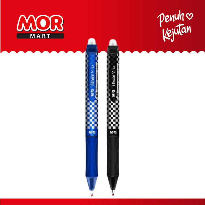

M&G Retractable Erasable Gel Pen 0,7mm AKPH3271 Black Blue