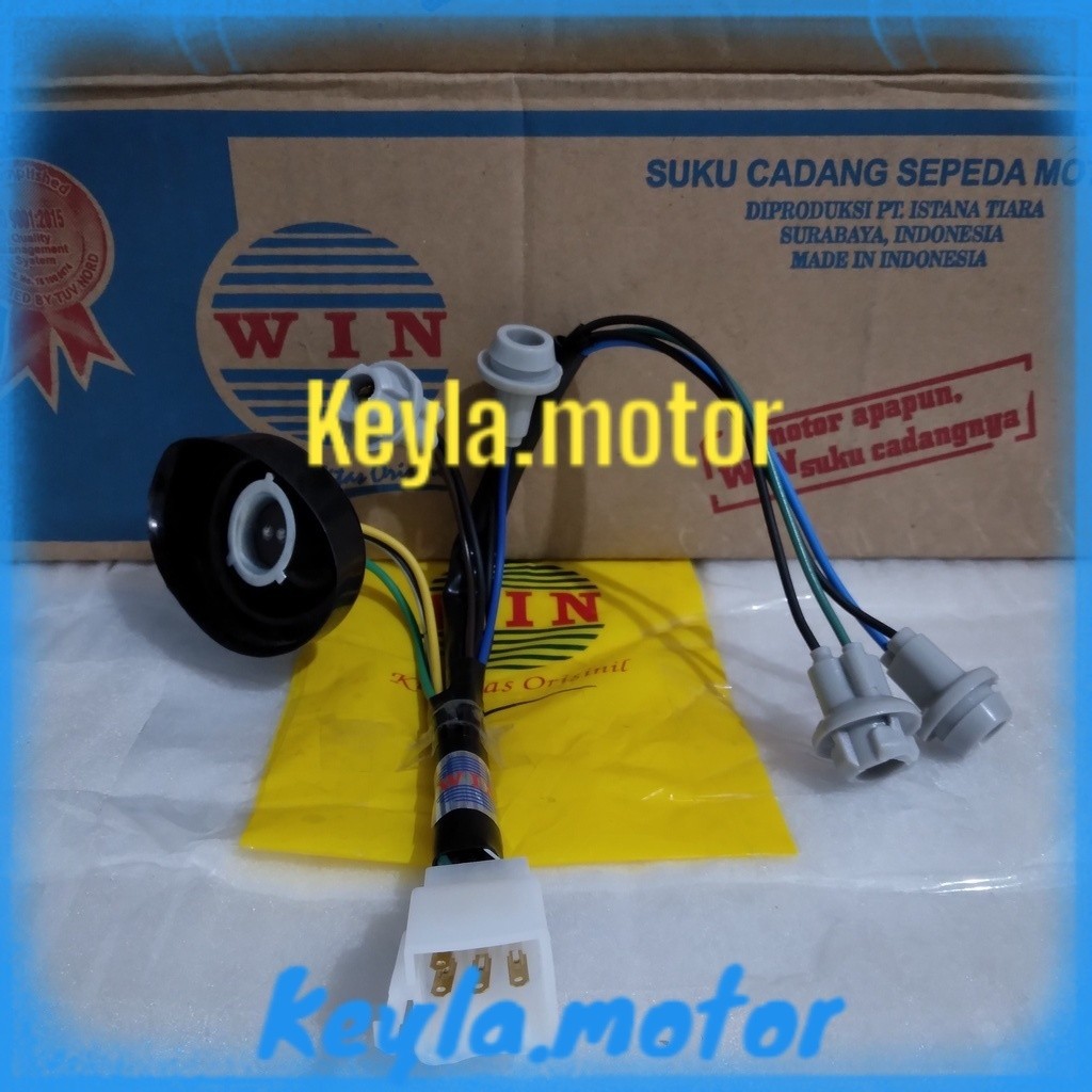 Fitting Lampu Mio 125 M3 2014 2015 2016 2017 2018 2019 WIN | cop fiting piting peteng motor injeksi 