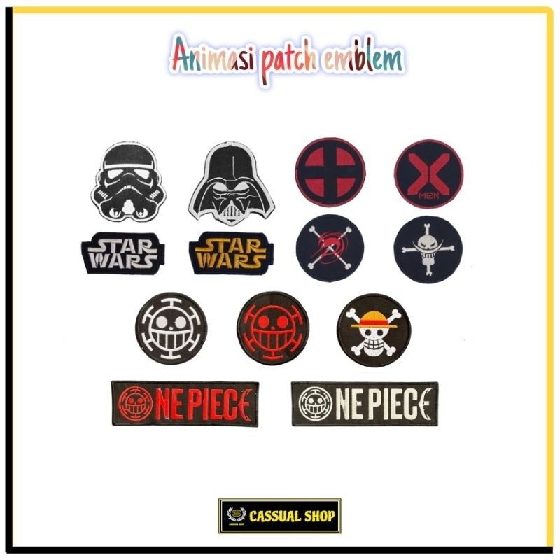 Bordir PATCH EMBLEM BORDIR // EMBLEM BORDIR JAHIT