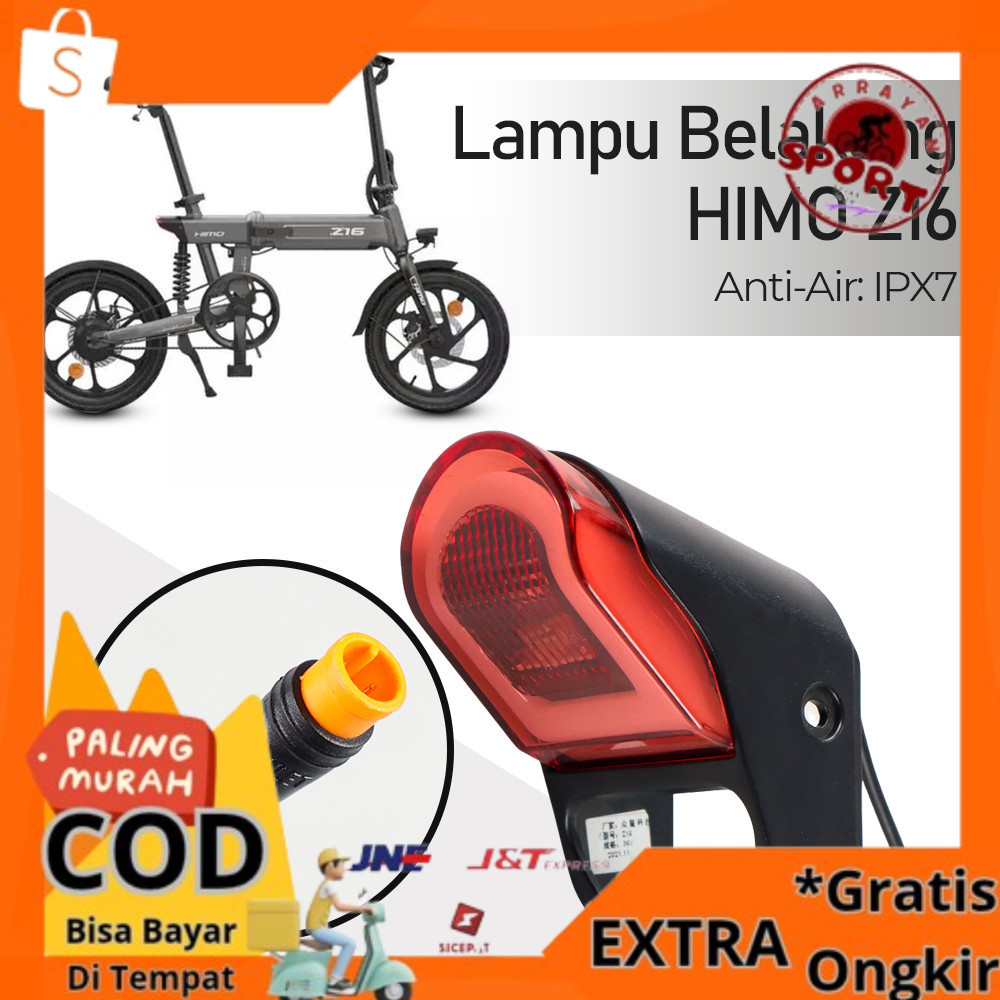 HIMO Lampu Belakang Sepeda Taillight for HIMO Z16