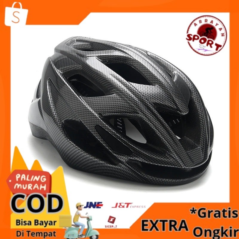 Taffsport Helm Sepeda Scooter Bicycle Helmet Ultralight Standard Version