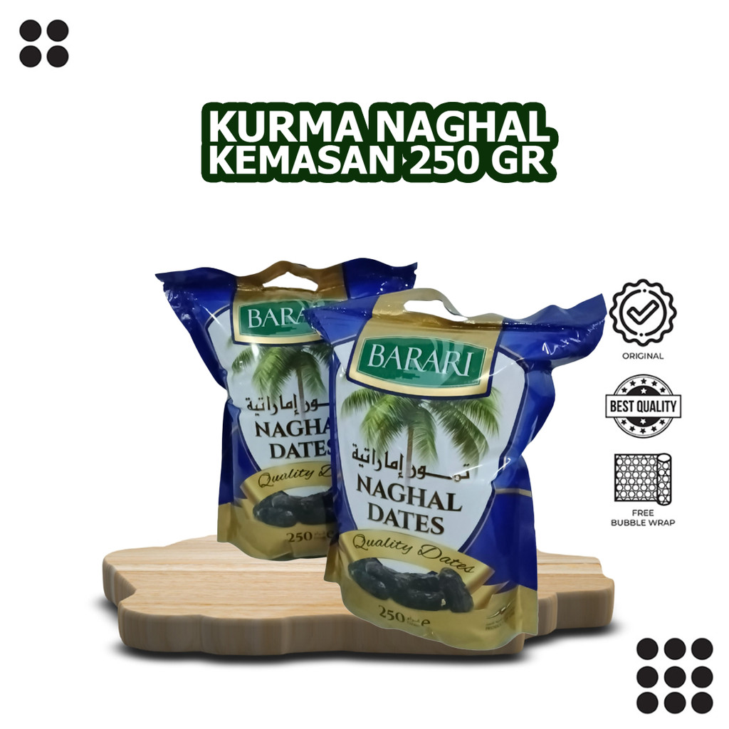 

KURMA BARARI KEMASAN 250GR POUCH ORIGINAL