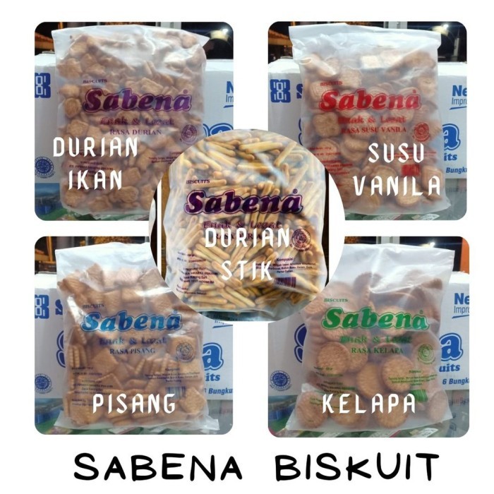 

Biscuit Sabena 400gr - pisang