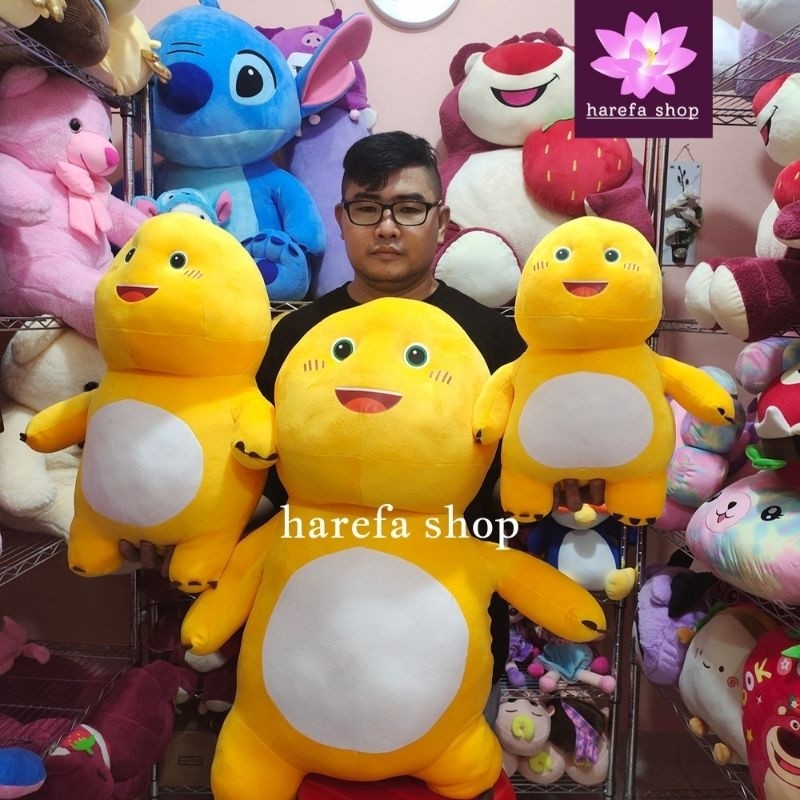𝐏𝐑𝐎𝐌𝐎 𝐒𝐇𝐎𝐏𝐏𝐄 - Boneka Naloong Dino Kuning Viral